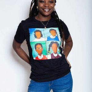 FOUR LITTLE GIRLS COLORED TEE